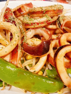 柔らかイカと豆もやし低糖質炒め-レシピのメイン写真