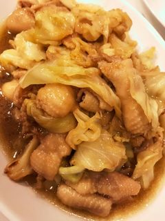 もつ煮込みならぬ!鶏皮煮込み〜♪-レシピのメイン写真