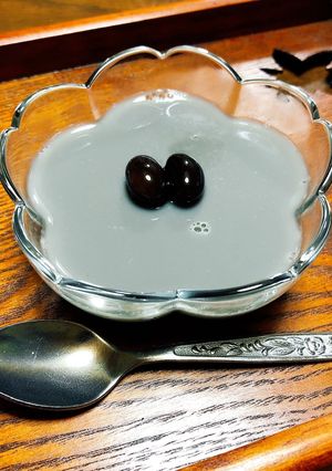 煮汁 de 黒豆ゼリー ♥低糖質♥-レシピのメイン写真