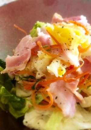 白菜とベーコンの塩蒸し♩(副菜に)-レシピのメイン写真