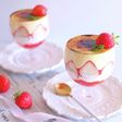 苺のブリュレパフェ