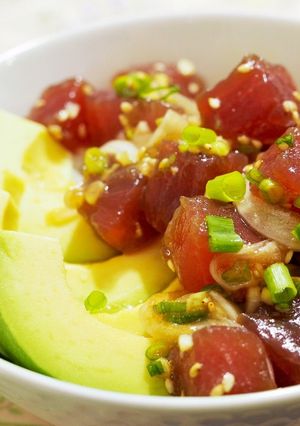 ハワイアン＊アヒポキ丼-レシピのメイン写真