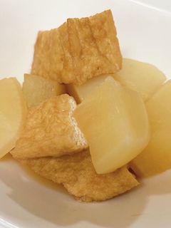 やわらかジューシー!大根と厚揚げの煮物-レシピのメイン写真