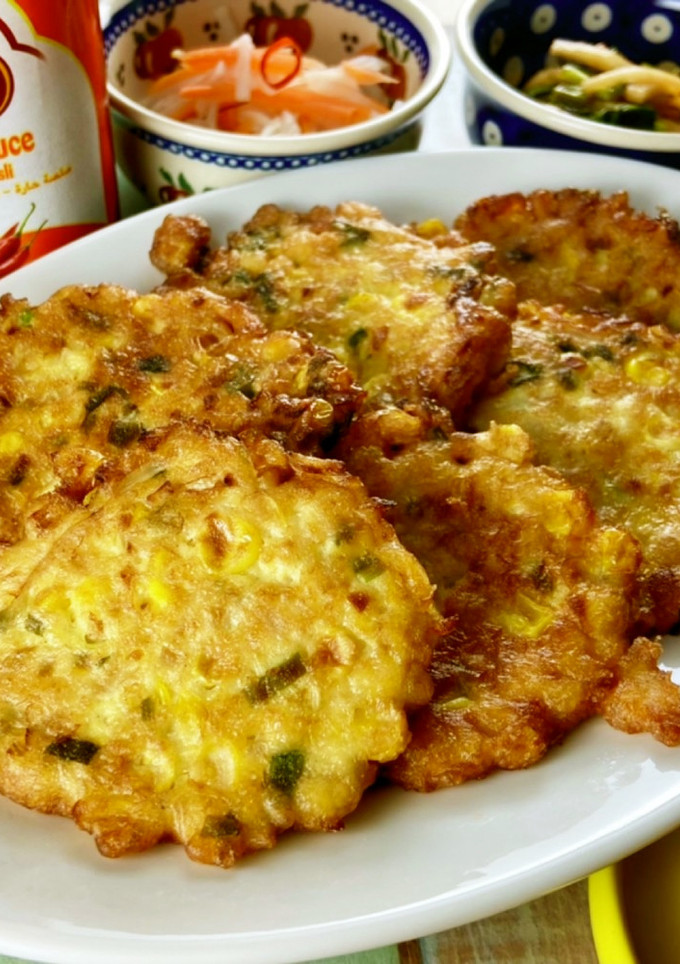 甘くておいしい！とうもろこしのかき揚げ-レシピのメイン写真