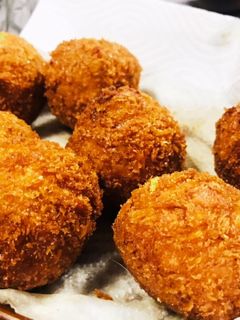 豚ひき肉のモッツァレラフライボール-レシピのメイン写真