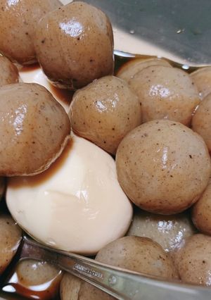 玉こんにゃくとたまご煮★-レシピのメイン写真