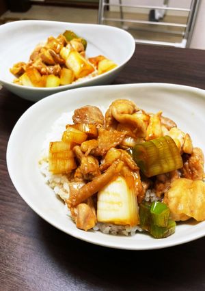 簡単時短！基本の焼き鳥丼-レシピのメイン写真