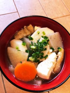 母の味☆けんちん汁-レシピのメイン写真