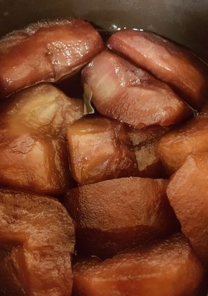 超絶カンタン！林檎の赤ワイン煮-レシピのメイン写真