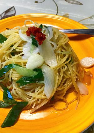 葉玉ねぎのぺペロンチーノ-レシピのメイン写真