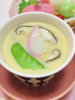 8倍濃縮白だしで簡単茶碗蒸し4人分-レシピのメイン写真