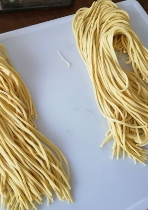 【おうち時間】中華麺作ってみるよー。-レシピのメイン写真