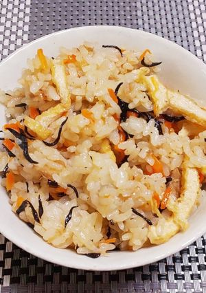 ひじきご飯（ひじきの炊き込みご飯）-レシピのメイン写真