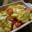 トマトと豆腐の玉子炒め