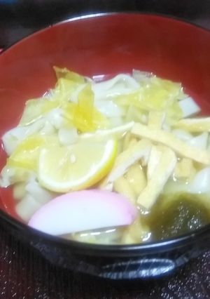 超うすあじ♪レモンきしめん-レシピのメイン写真