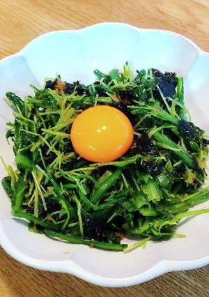青菜の明太子ユッケ(低糖質)-レシピのメイン写真