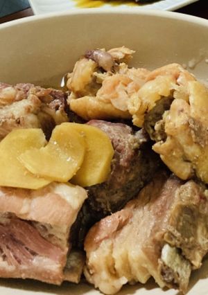炊飯器で簡単　スペアリブand手羽元-レシピのメイン写真
