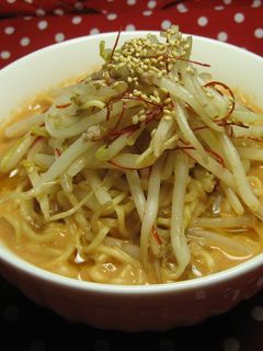 ピリ辛豆乳味噌ラーメン-レシピのメイン写真