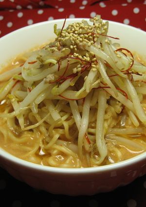 ピリ辛豆乳味噌ラーメン-レシピのメイン写真