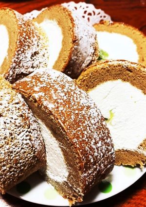 簡単ロールケーキ-レシピのメイン写真
