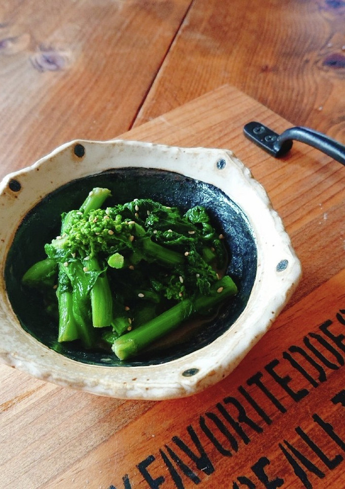 麺つゆで簡単★菜の花のからし和え-レシピのメイン写真