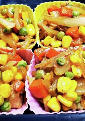 豚肉のカレーバター炒め(弁当用)-レシピのメイン写真