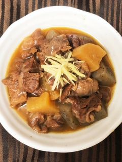 (圧力鍋)とろとろ牛すじ煮込み-レシピのメイン写真