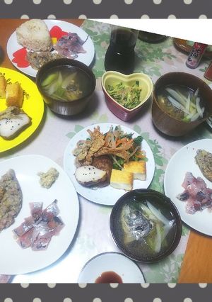 鯵*①②③④品*魚>゜)))彡まつり*-レシピのメイン写真