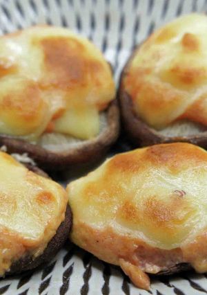 椎茸の明太マヨ焼き-レシピのメイン写真