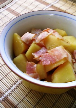 お弁当に☆じゃがいもとベーコンの肉じゃが-レシピのメイン写真