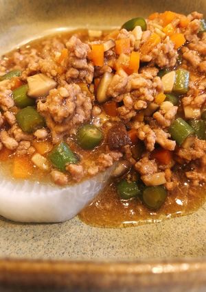 大根のそぼろあんかけ-レシピのメイン写真