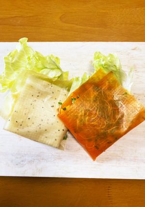 簡単　時短　ベジートでサラダランチ-レシピのメイン写真
