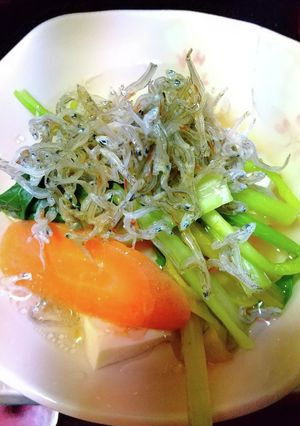 湯豆腐サラダ-レシピのメイン写真