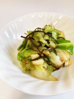 キャベツの塩昆布炒め-レシピのメイン写真