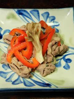 牛肉とまいたけのバター炒め・簡単で豪華!-レシピのメイン写真