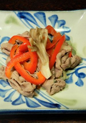 牛肉とまいたけのバター炒め・簡単で豪華!-レシピのメイン写真
