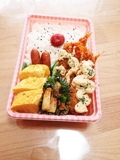 海老フライ弁当 2/22-レシピのメイン写真
