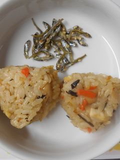 お豆の混ぜご飯 ~保育園の給食~-レシピのメイン写真
