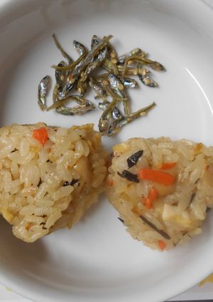 お豆の混ぜご飯　～保育園の給食～-レシピのメイン写真
