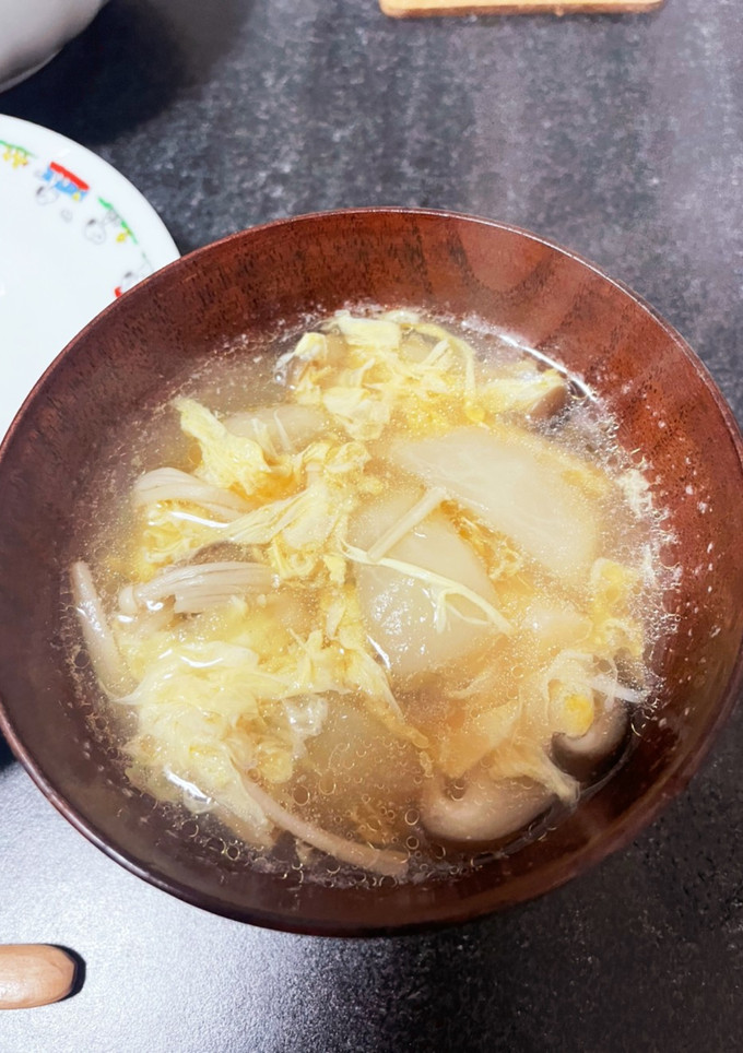 かぶときのこのとろみ中華スープ-レシピのメイン写真