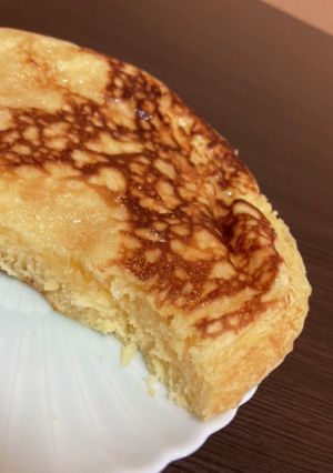 ココナッツオイルでシュワっとホットケーキ-レシピのメイン写真