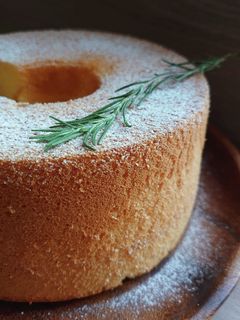 ふわふわ♡プレーンシフォンケーキ-レシピのメイン写真