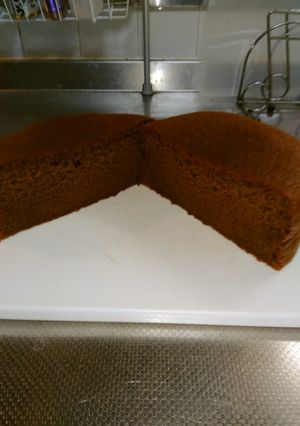 小麦粉無しでスポンジケーキ（フレーバー）-レシピのメイン写真