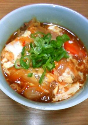 冷蔵庫に残ったもので～坦々風そうめん～-レシピのメイン写真