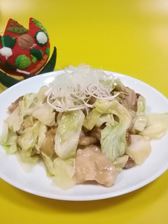 鶏肉とキャベツのポン酢炒め-レシピのメイン写真