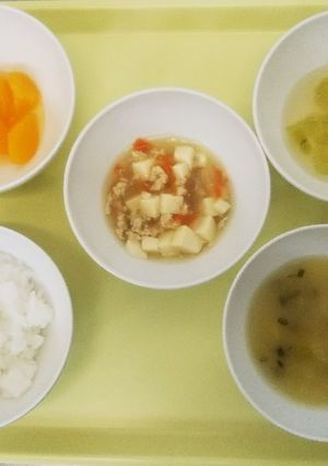 めばえ保育園 本日の離乳食-レシピのメイン写真