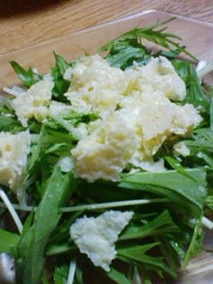 スライスチーズが○○に変身!?サラダ-レシピのメイン写真