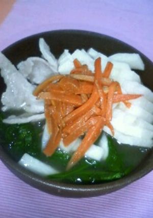柚子胡椒のとろ～りにゅうめん-レシピのメイン写真