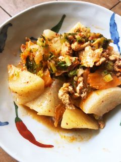 豚肉と大根のキムチ煮-レシピのメイン写真