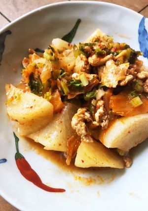 豚肉と大根のキムチ煮-レシピのメイン写真